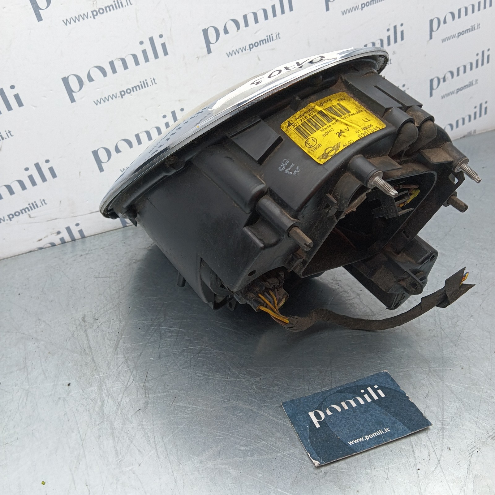 Pomili Fanaleria Mini One/Cooper faro anteriore sinistro 6961346 usato