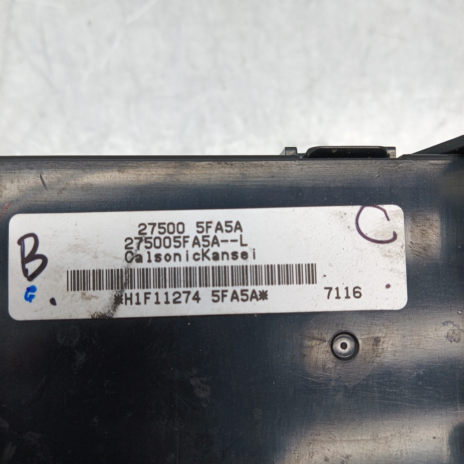 Pomili Climatizzazione Comandi climatizzatore Nissan Micra Qashqai Juke Note 275005FA5A usato