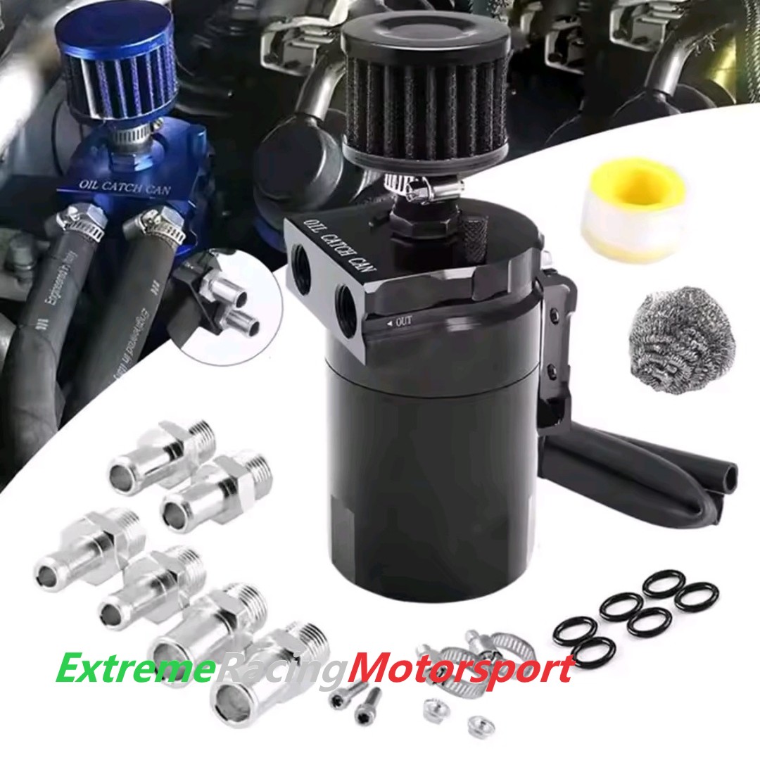 Xtreme Racing Filtri Olio Serbatoio con filtro RVO Black recupero vapori olio