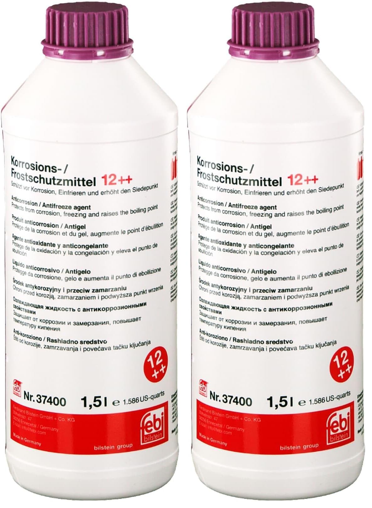 Bilstein Fluidi febi 37401 liquido refrigerante 5 l concentrato G12++