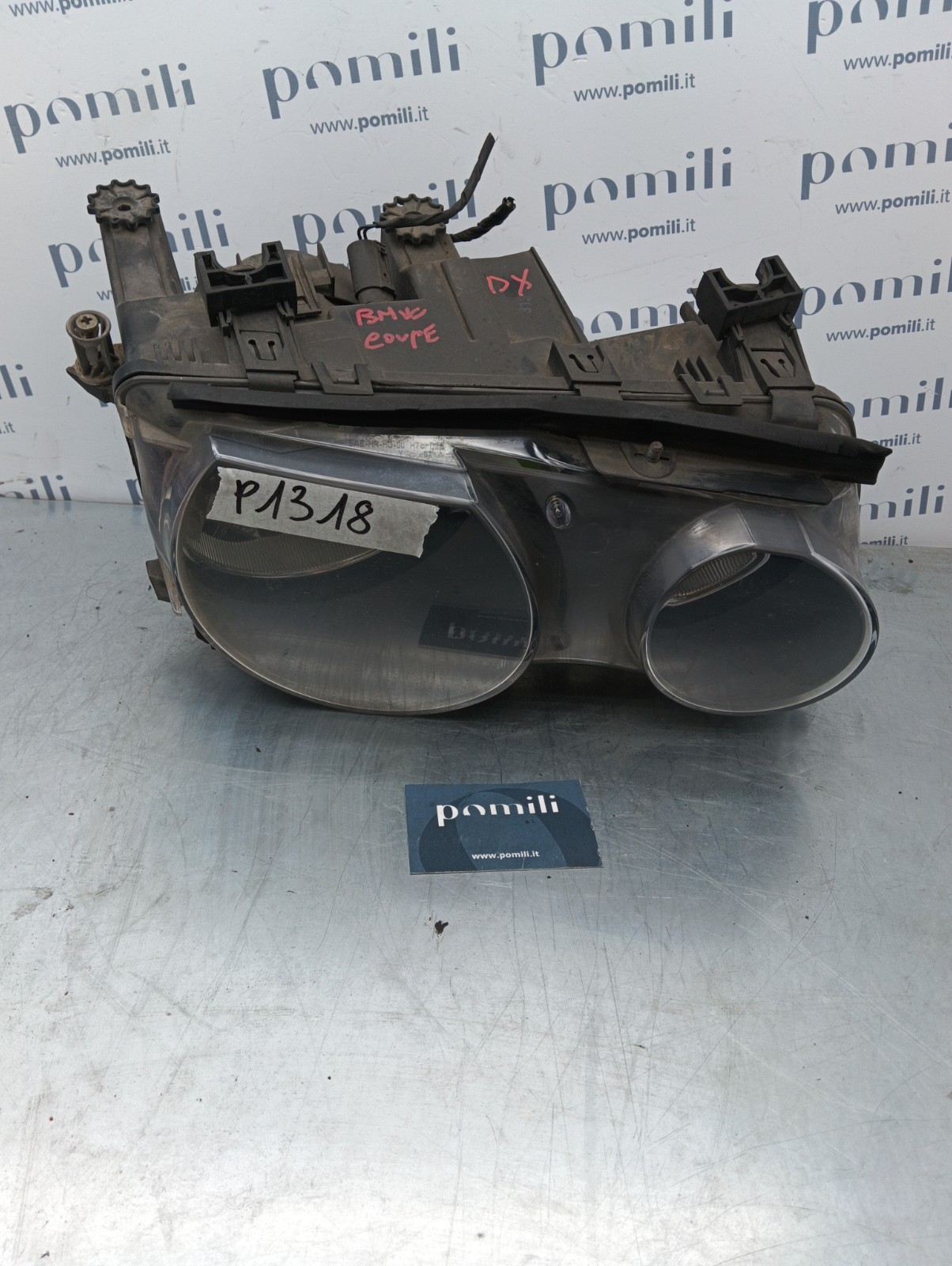 Pomili Fanaleria BMW S3 E46 Compact 305235668 faro anteriore destro usato