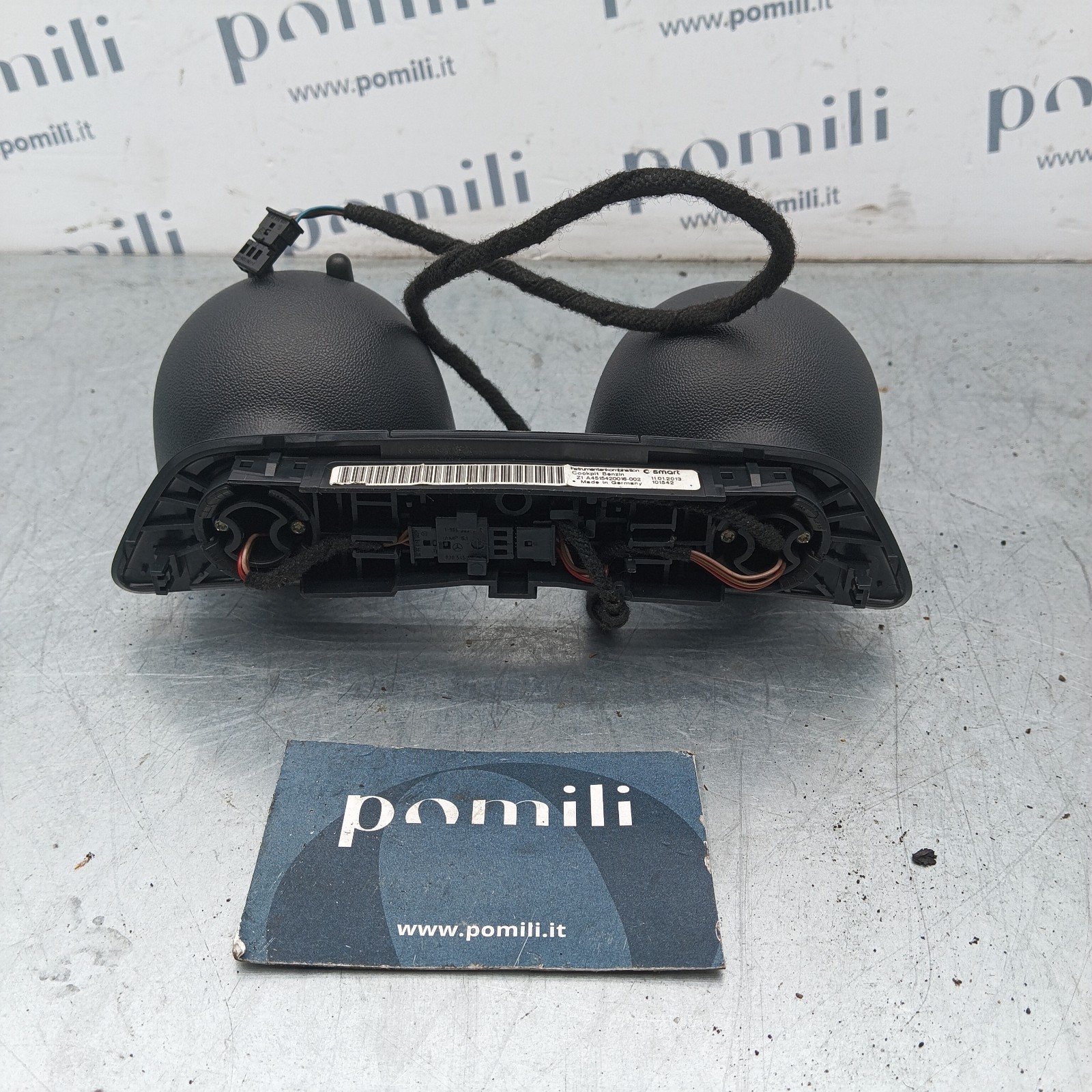 Pomili Rivestimenti interni Smart Fortwo 451 contagiri e orologio usato