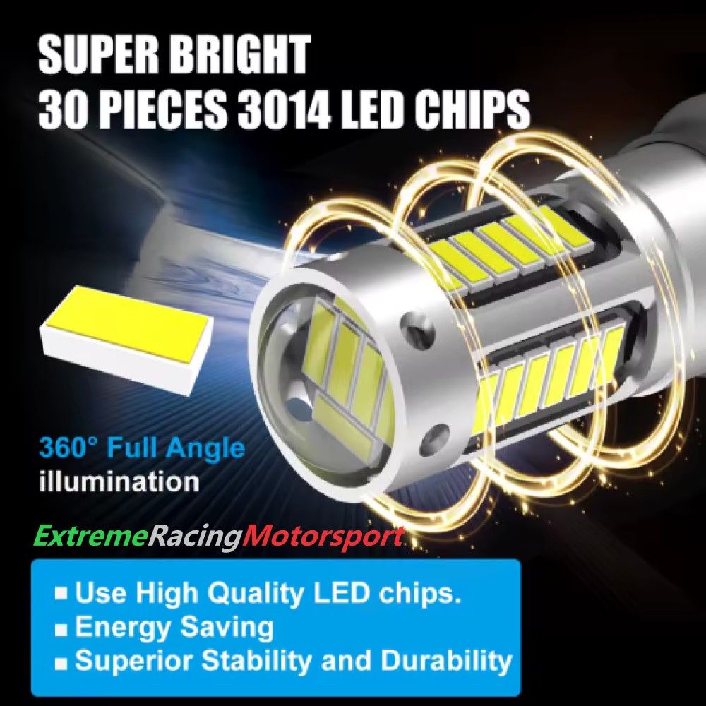 Xtreme Racing Lampadine LED PW24W luci posizione DRL 12 V coppia CANBUS