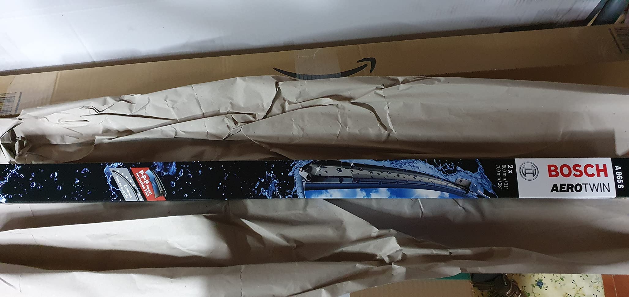 Bosch Spazzole tergicristallo 3397007865 anteriori 800/700 mm, set 2