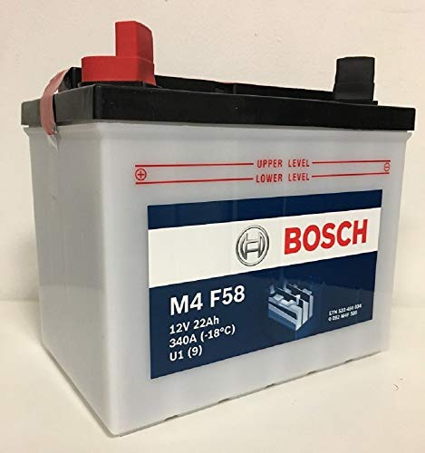 Bosch Batterie 0 092 M4F 580 batteria avviamento 12 V 28 Ah