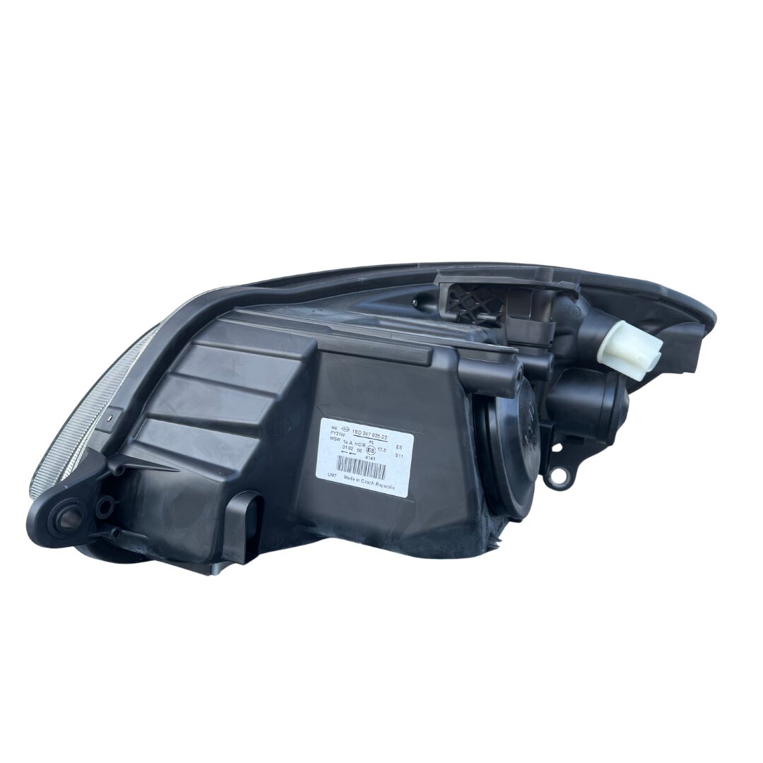 Sara Autoricambi Fanaleria fanale Hella Skoda Roomster Fabia destro alogeno