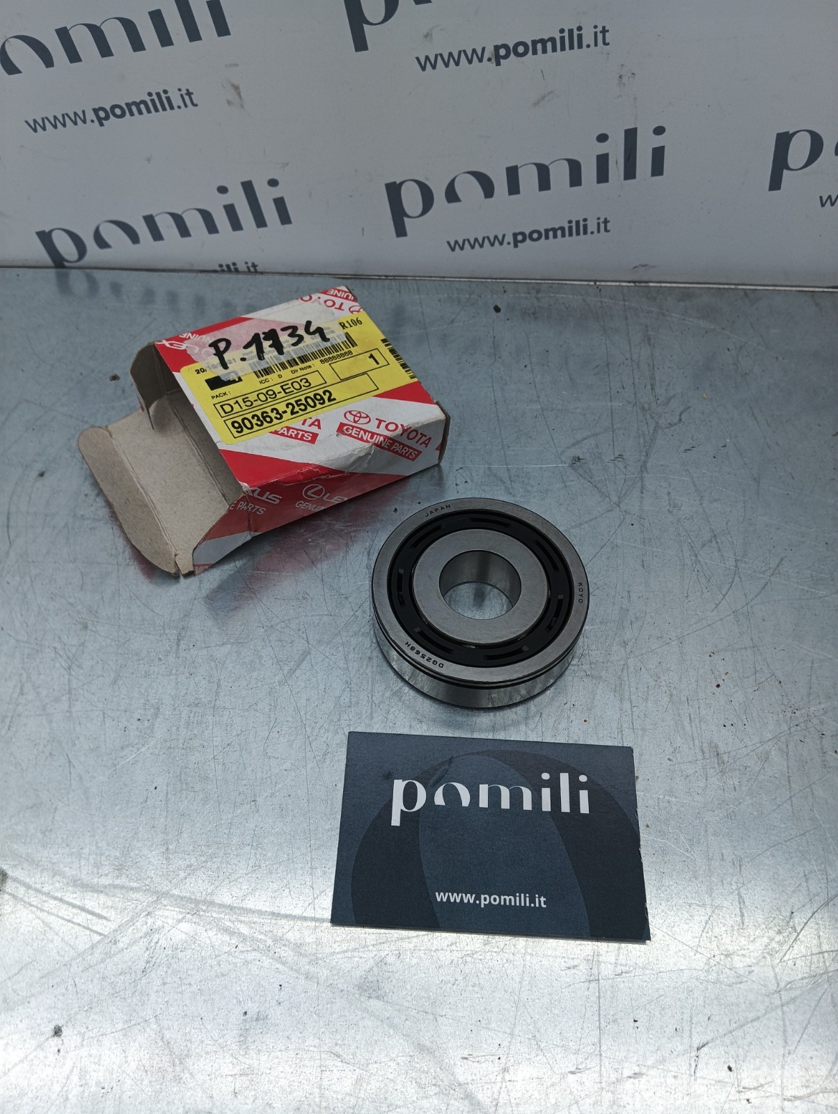 Pomili Cambio e trasmissioni Toyota Genuine Parts 90363-25092 cuscinetto radiale a sfere