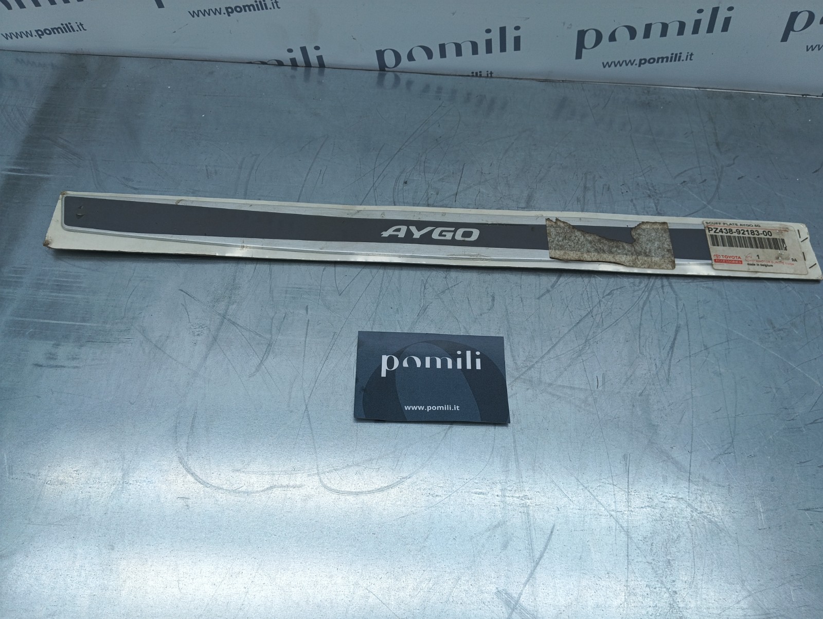 Pomili Lamierati esterni PZ438-92183-00 set battitacchi Toyota Aygo 2 pezzi