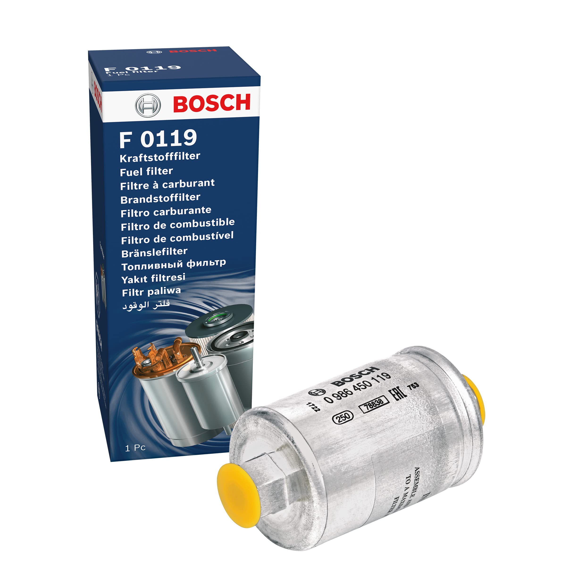 Bosch HCP Filtri 0986450119 filtro carburante benzina a iniezione
