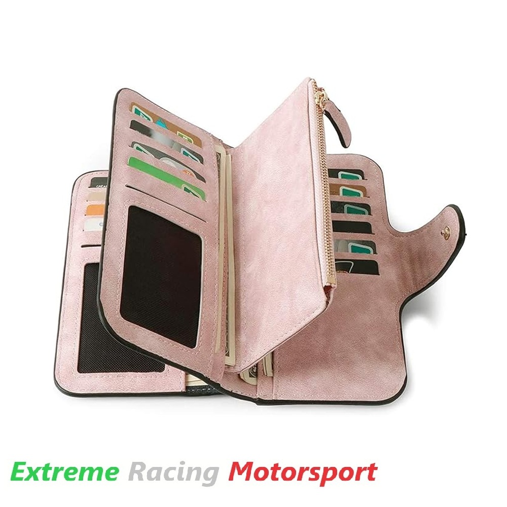 Xtreme Racing Portafogli e Articoli in Ecopelle Portafoglio Ecopelle Donna Pink portafoglio rosa