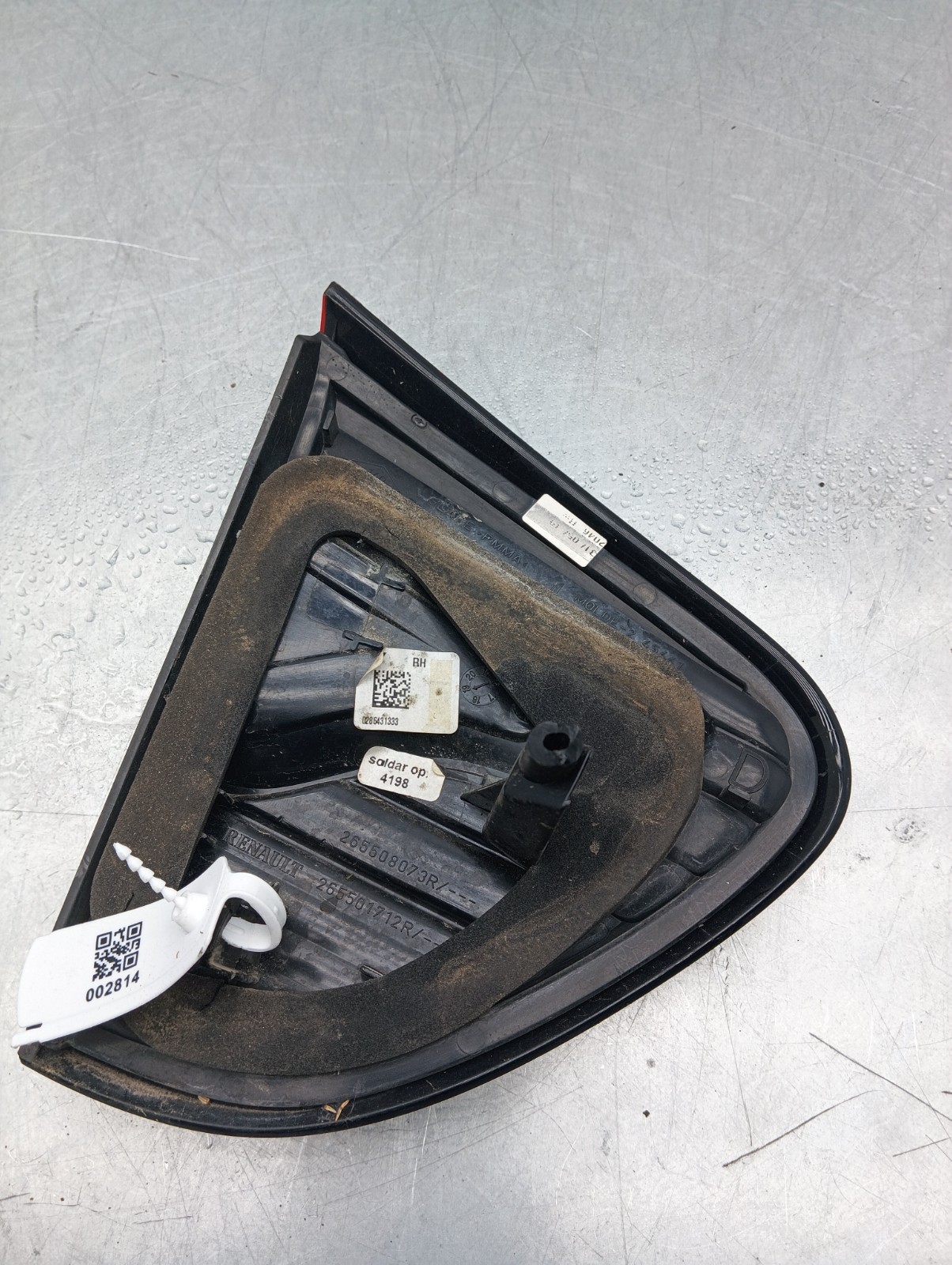 Pomili Fanaleria Renault Captur fanale interno destro portellone usato
