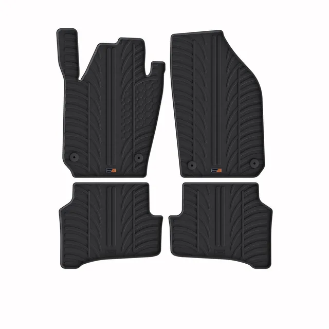 Travall Car Mats Skoda Fabia (2014-2021) tappetini gomma su misura