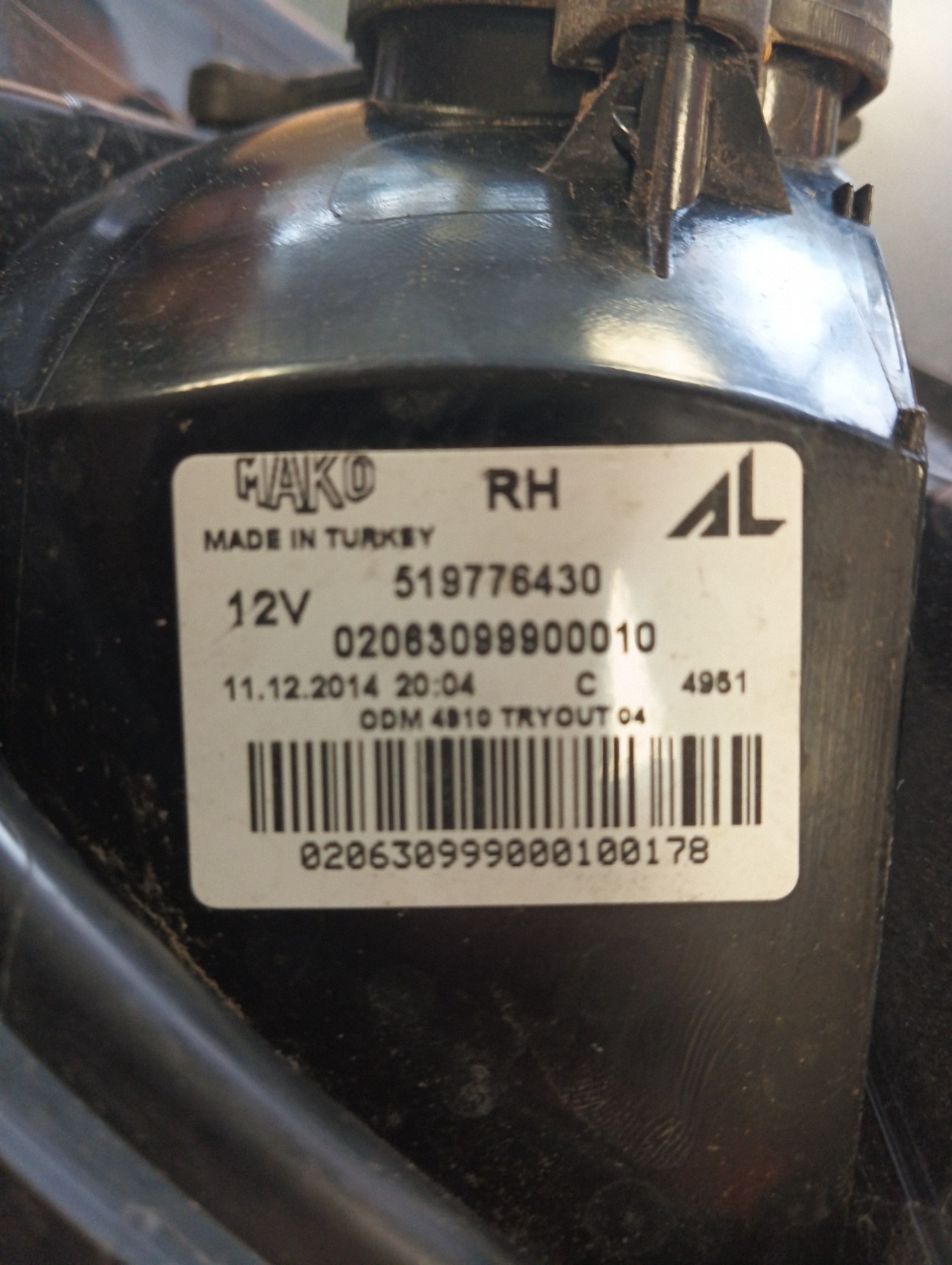 Pomili Fanaleria 519776430 Fiat Panda 4×4 fanale posteriore destro usato