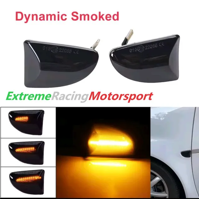 Xtreme Racing Indicatori di Direzione LED Smart 451 07-14 indicatori LED dinamici Cristal/Fumè 2 pezzi