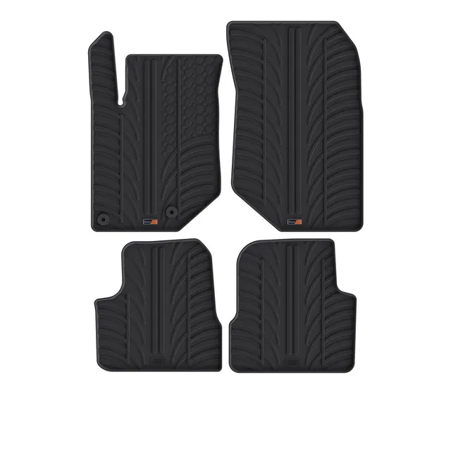 Travall Car Mats Vauxhall Corsa (2019-) tappetini gomma set