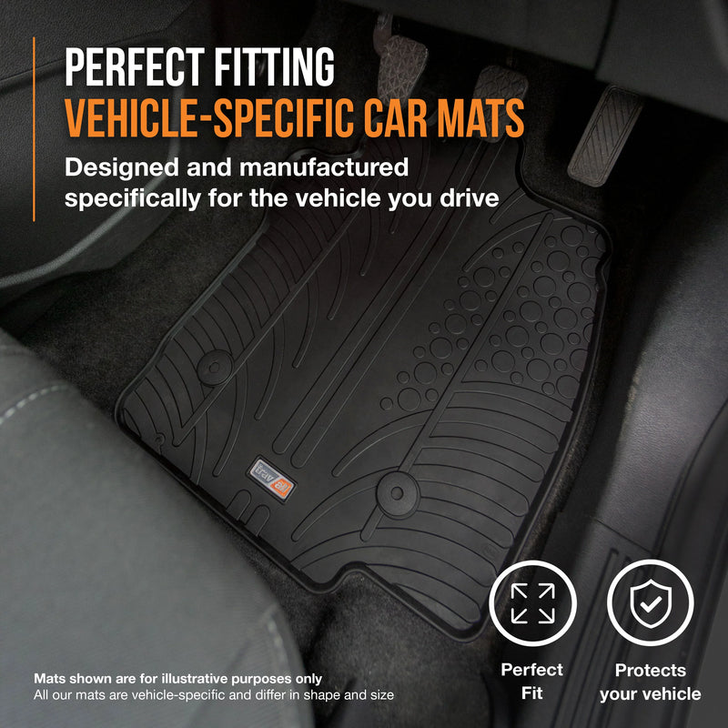 Travall Car Mats Citroen Berlingo tappetini auto in gomma 2018