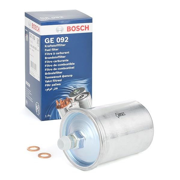 Bosch Filtri F8092 filtro benzina con connettori rapidi