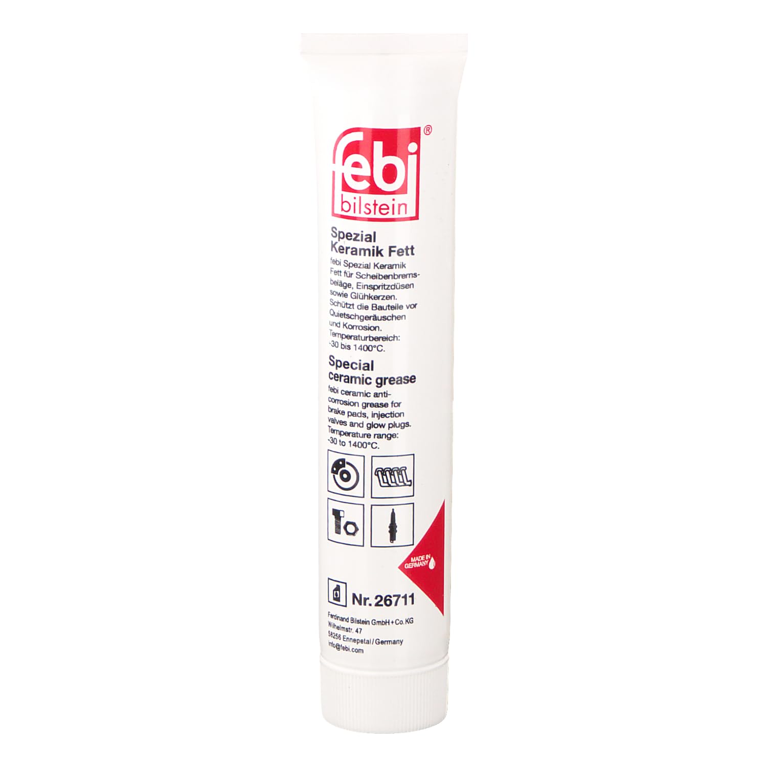 febi bilstein Fluidi 26711 pasta ceramica universale 100 g alta temperatura