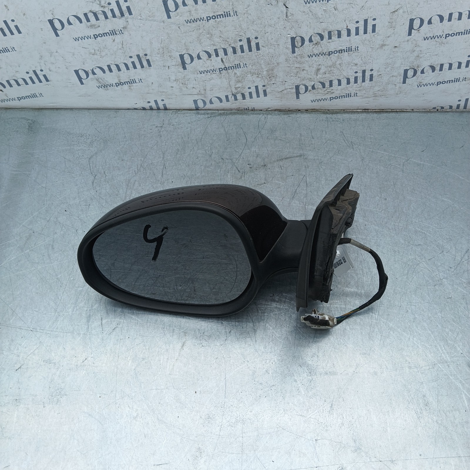 Pomili Cristalli Specchietto retrovisore sinistro Lancia Y (2003-11) 007355121120 5 pin elettrico usato