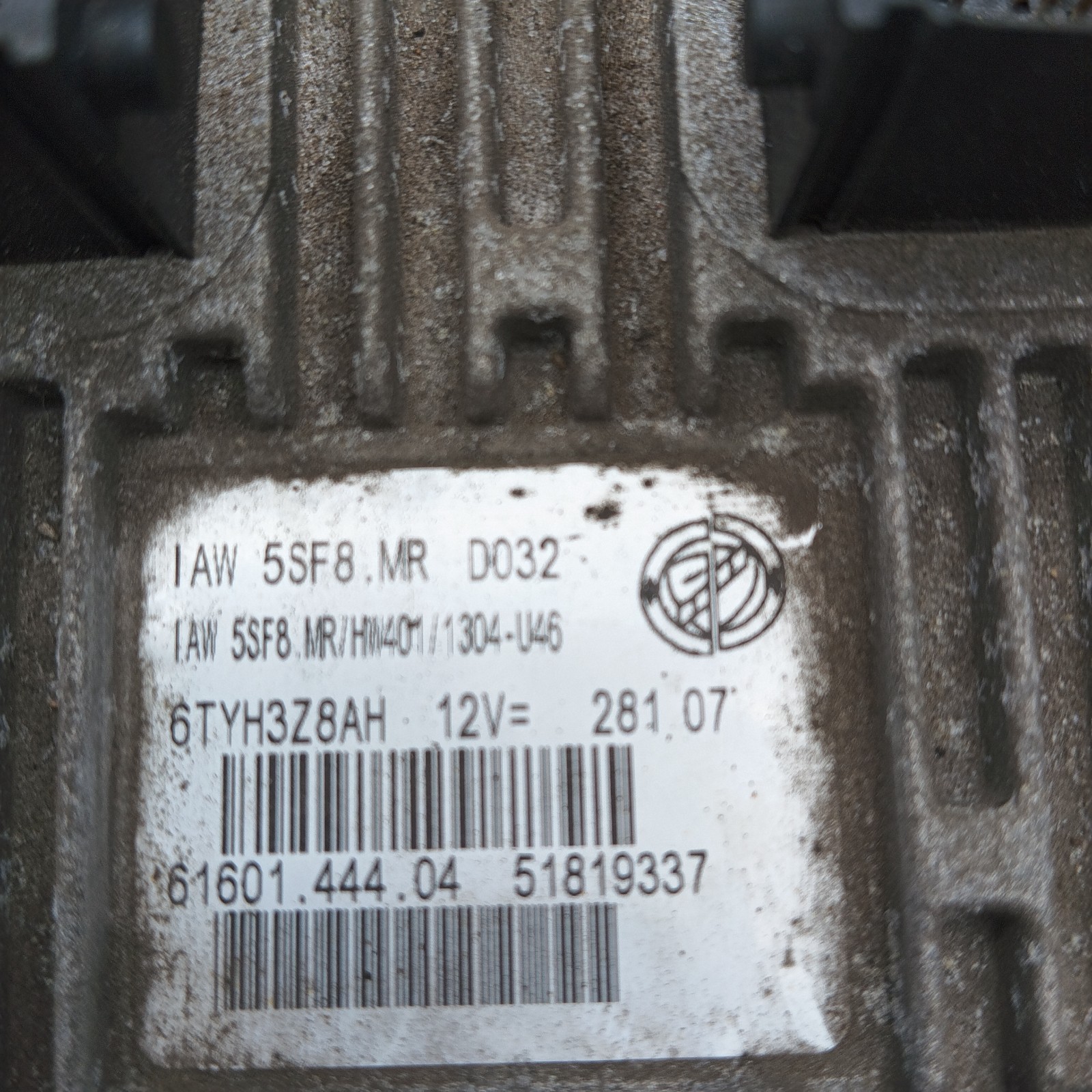 Pomili Motorini avviamento, alternatori, ECU e cavi Fiat 500 centralina motore usata