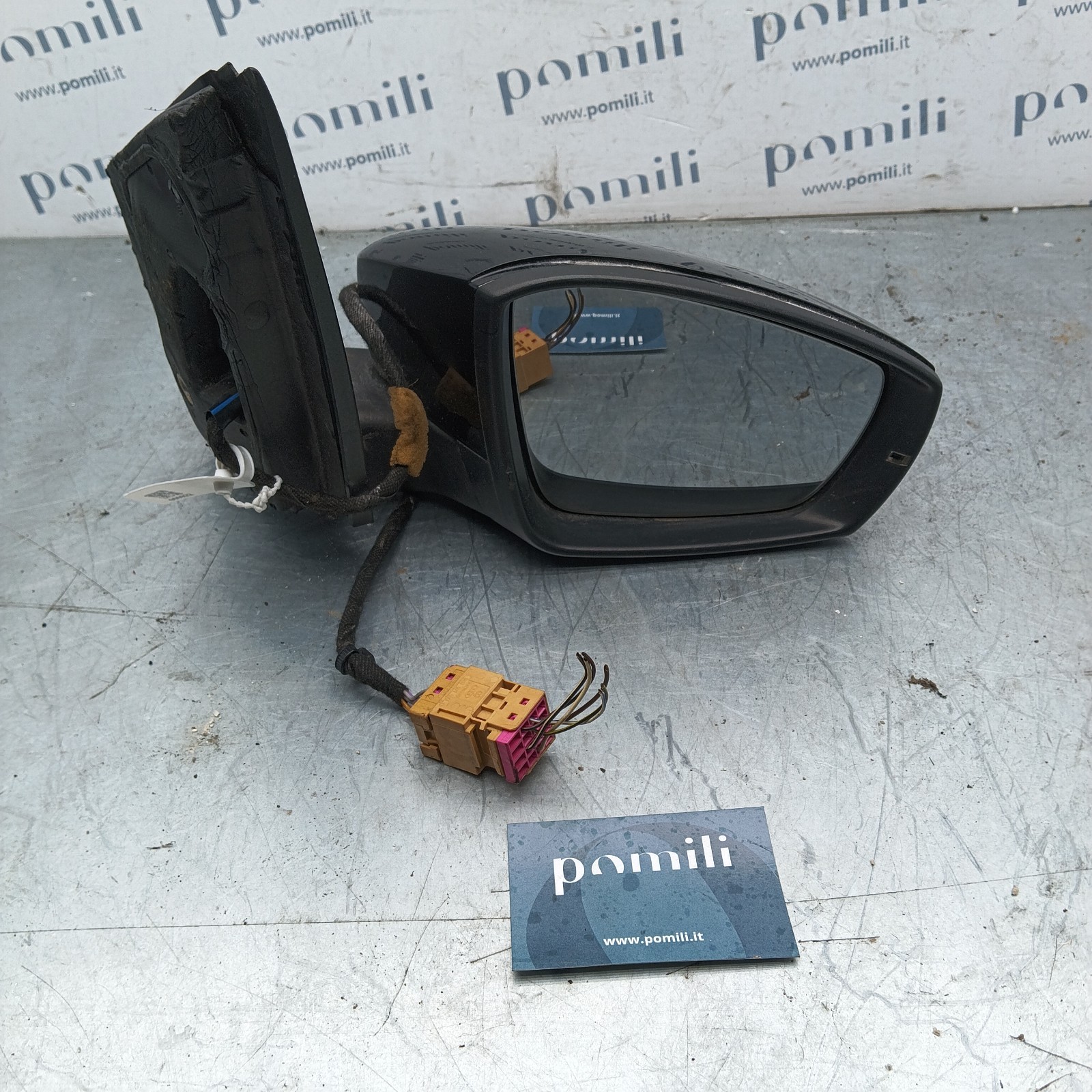 Pomili Cristalli Volkswagen Polo 6R/6C specchietto destro elettrico 6 pin usato