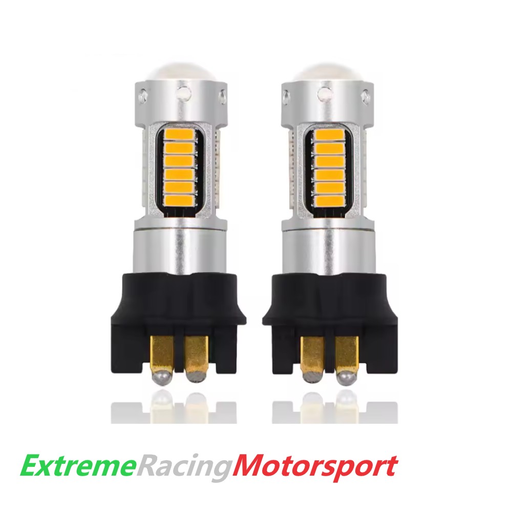 Xtreme Racing Lampadine LED PWY24W arancioni CANBUS coppia