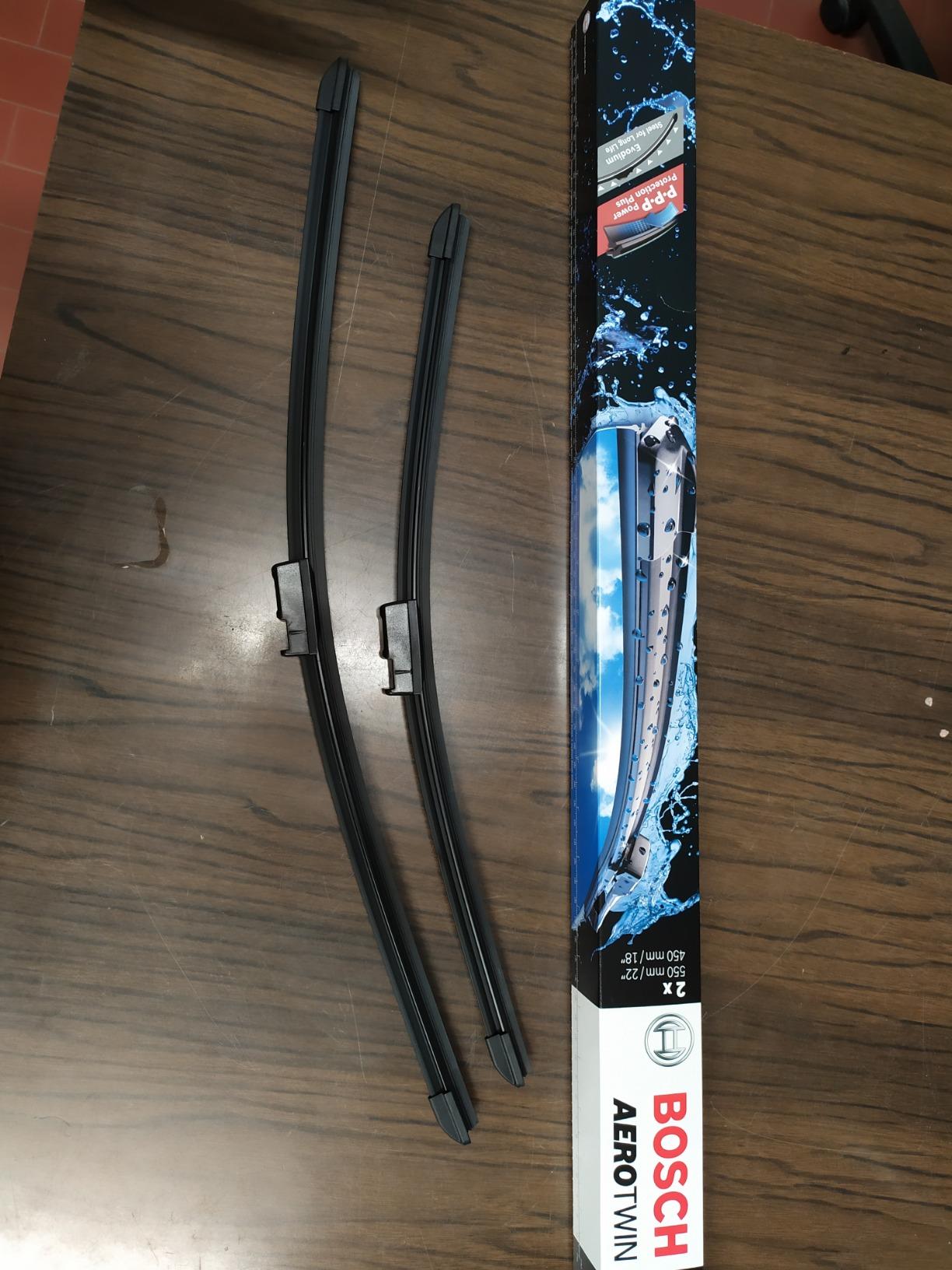 Bosch Aerotwin A931S tergicristalli 550/450 mm, set 2 flat blade