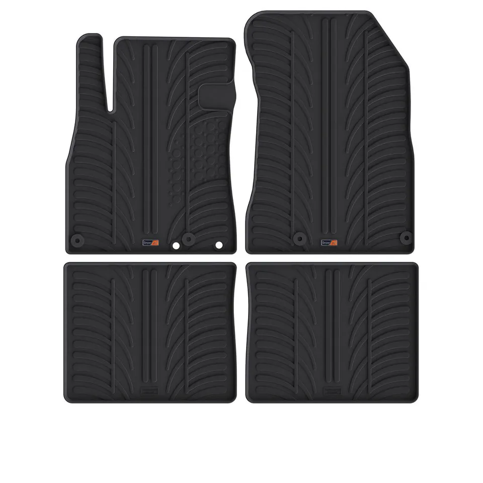 Travall Car Mats Nissan Note 2013-2016 tappetini in gomma
