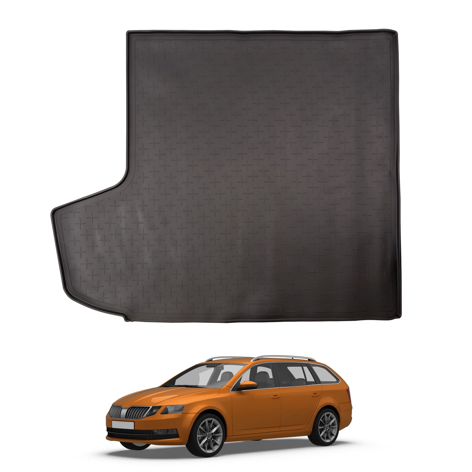 Travall Trunk Liners Skoda Octavia (2013-2020) tappetino bagagliaio gomma su misura
