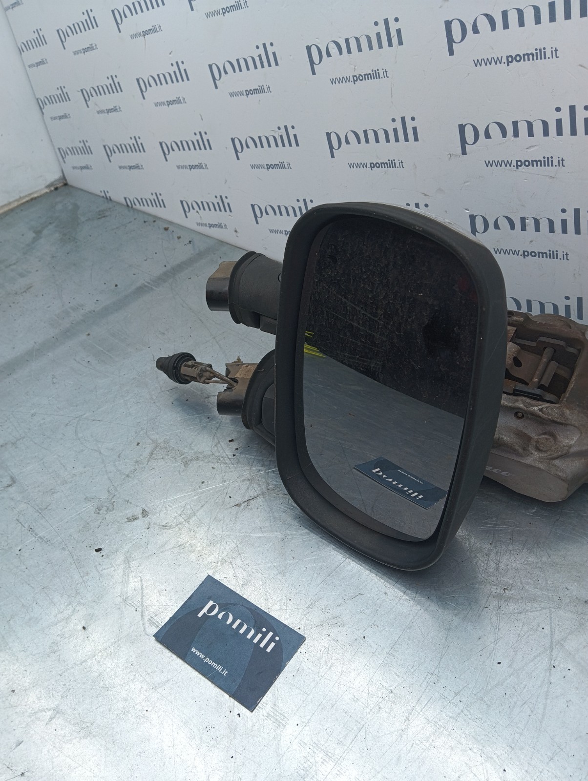 Pomili Cristalli Fiat Doblo specchio retrovisore destro manuale 0158099 usato