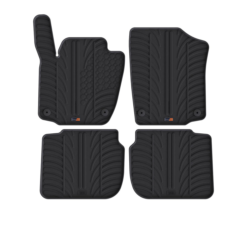 Travall Car Mats Skoda Rapid 2013-2019 tappetini in gomma