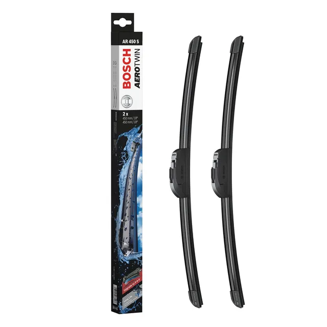 Bosch Spazzole tergicristallo 3397118994, set 450/450 mm flat blade