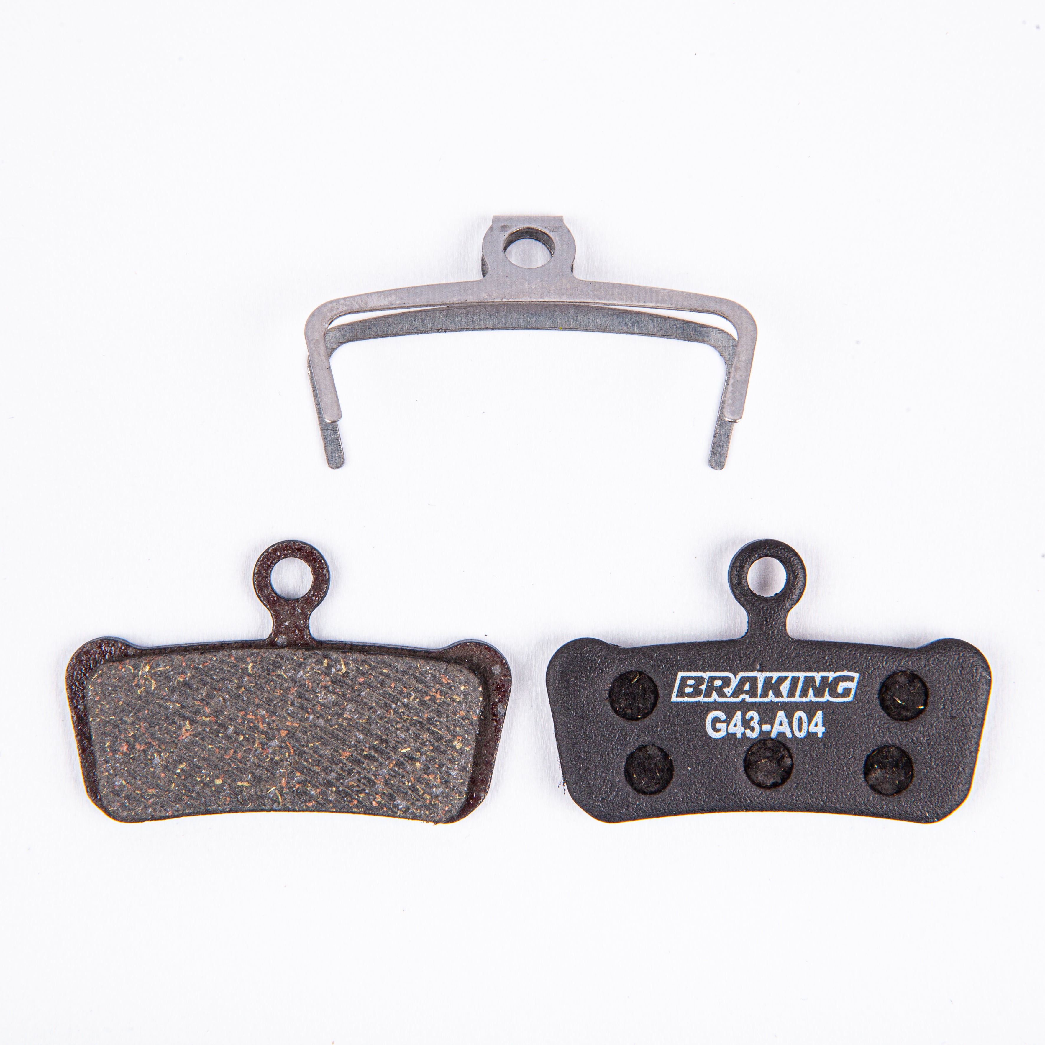 BRAKING Pastiglie Organiche P21020 pastiglie freno MTB