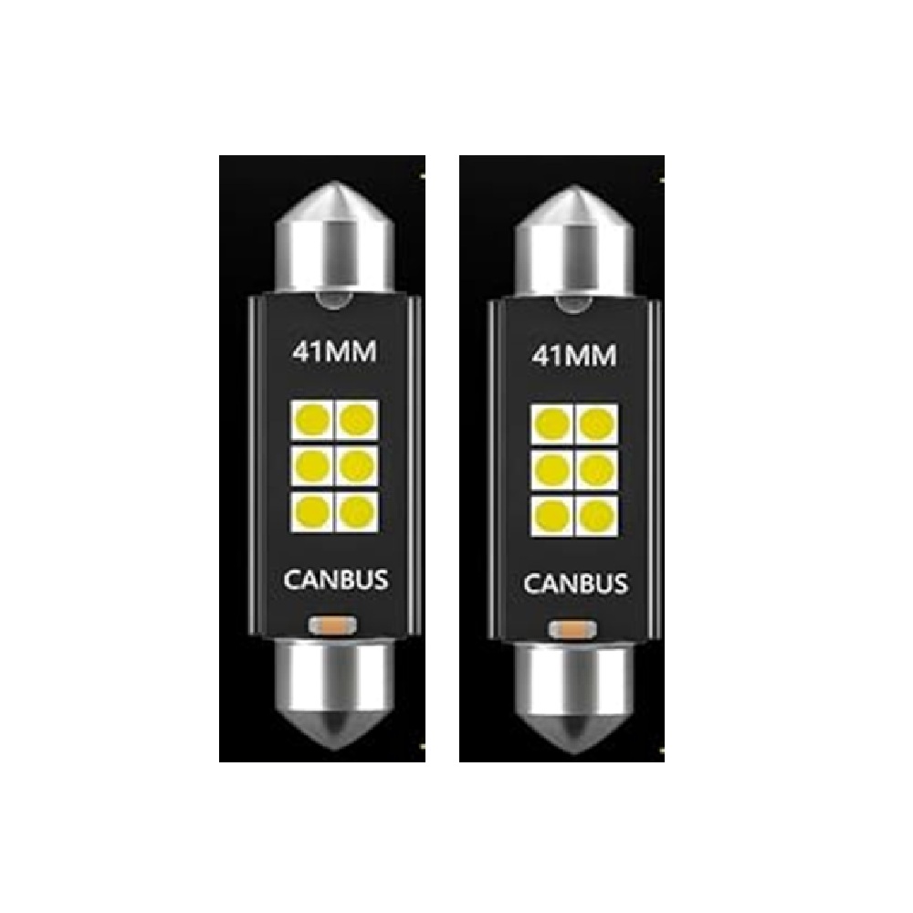 Xtreme Racing Lampadine LED C5W-41 C5W 41 mm coppia bianca CANBUS