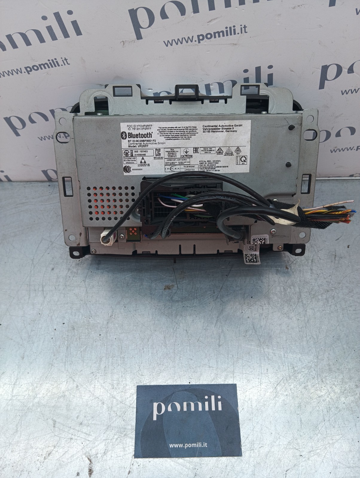 Pomili Elettronica/batteria ibride Display multifunzione Fiat 500L (2017+) 07356582620 display usato
