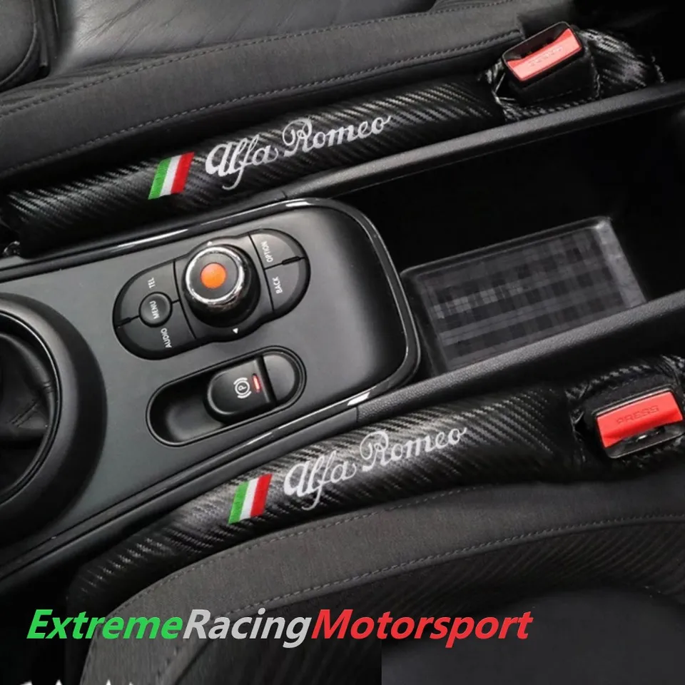Xtreme Racing Decorazioni Auto e Adesivi Alfa Romeo imbottiture laterali sedili Carbon Look