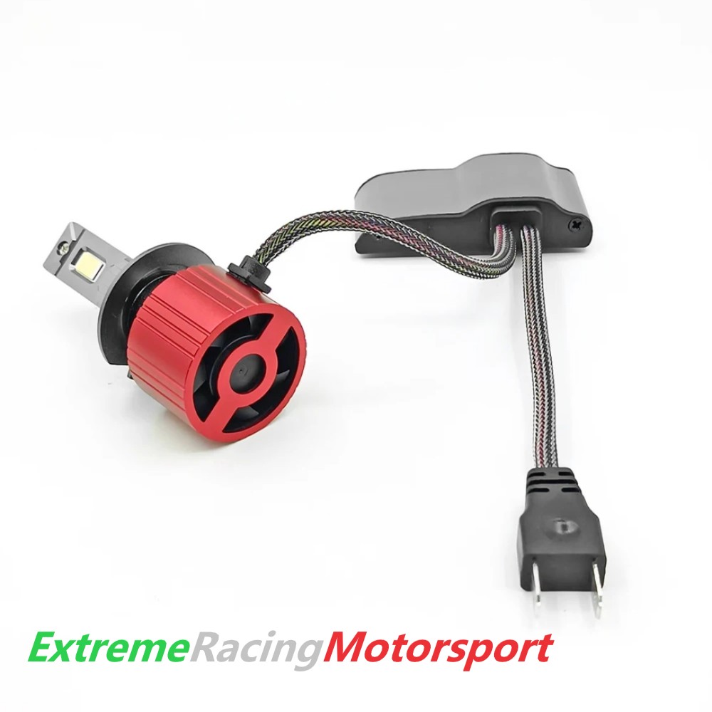Xtreme Racing Lampadine LED Lampade BiLed ERM V8-95 H4 coppia 6000K 190W CANBUS