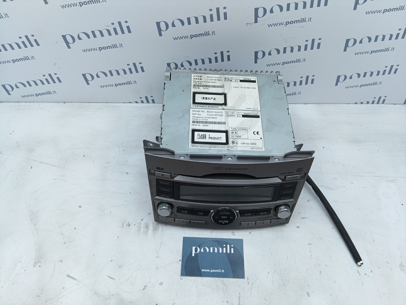 Pomili Elettronica/batteria ibride Subaru Outback 86201AJ410 autoradio usata