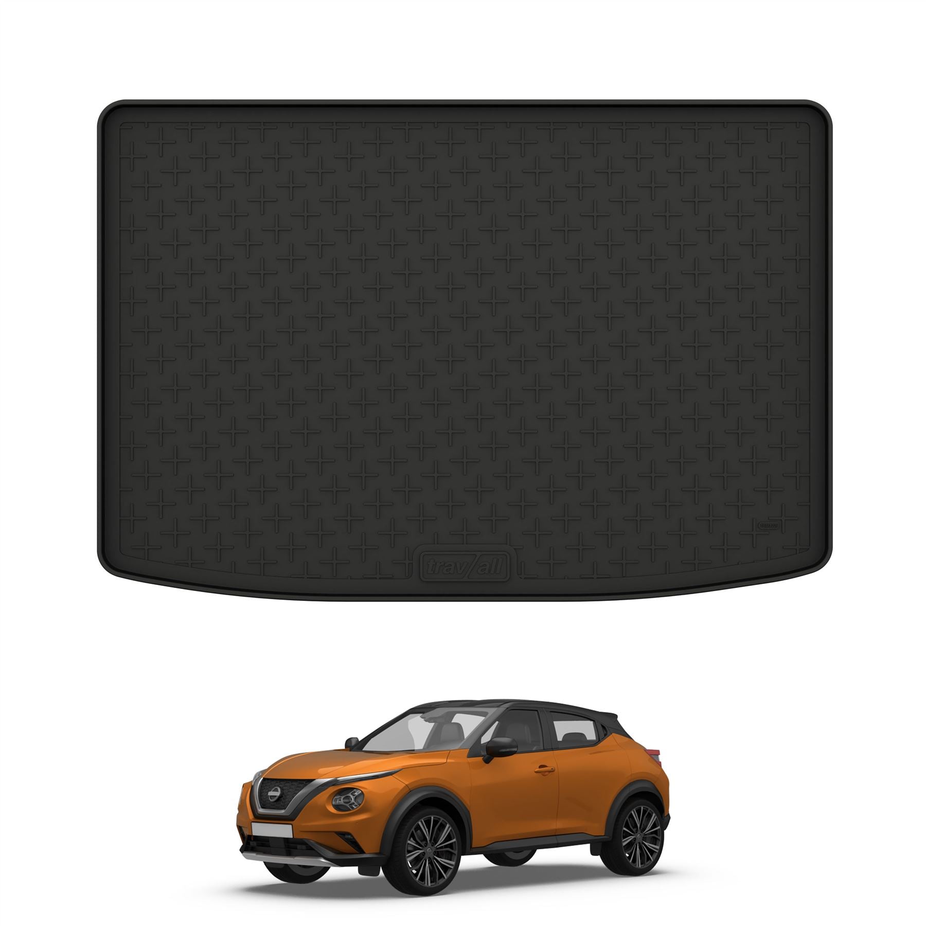 Travall Trunk Liners Nissan Juke vasca bagagliaio 2019-on in gomma