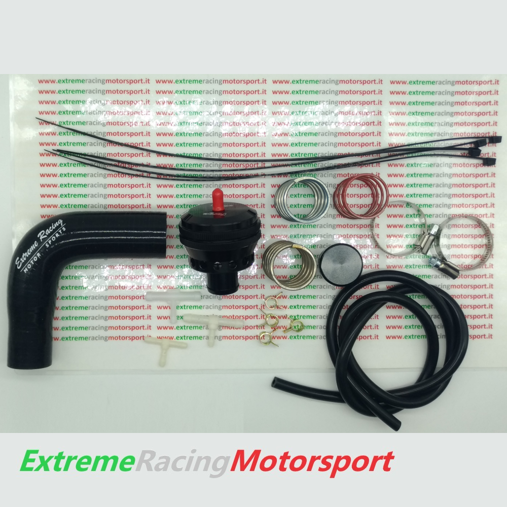 Xtreme Racing Impianto Carburante e Regolatori di Pressione ERM BLACK valvola pop off Abarth