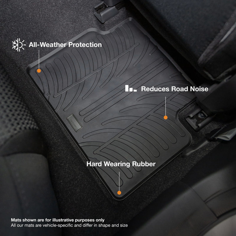 Travall Car Mats Citroen Berlingo tappetini auto in gomma 2018
