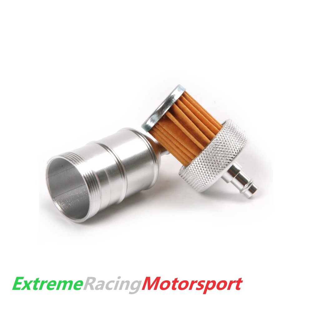 Xtreme Racing Filtri Olio e Carburante Filtro carburante cromato 6 mm