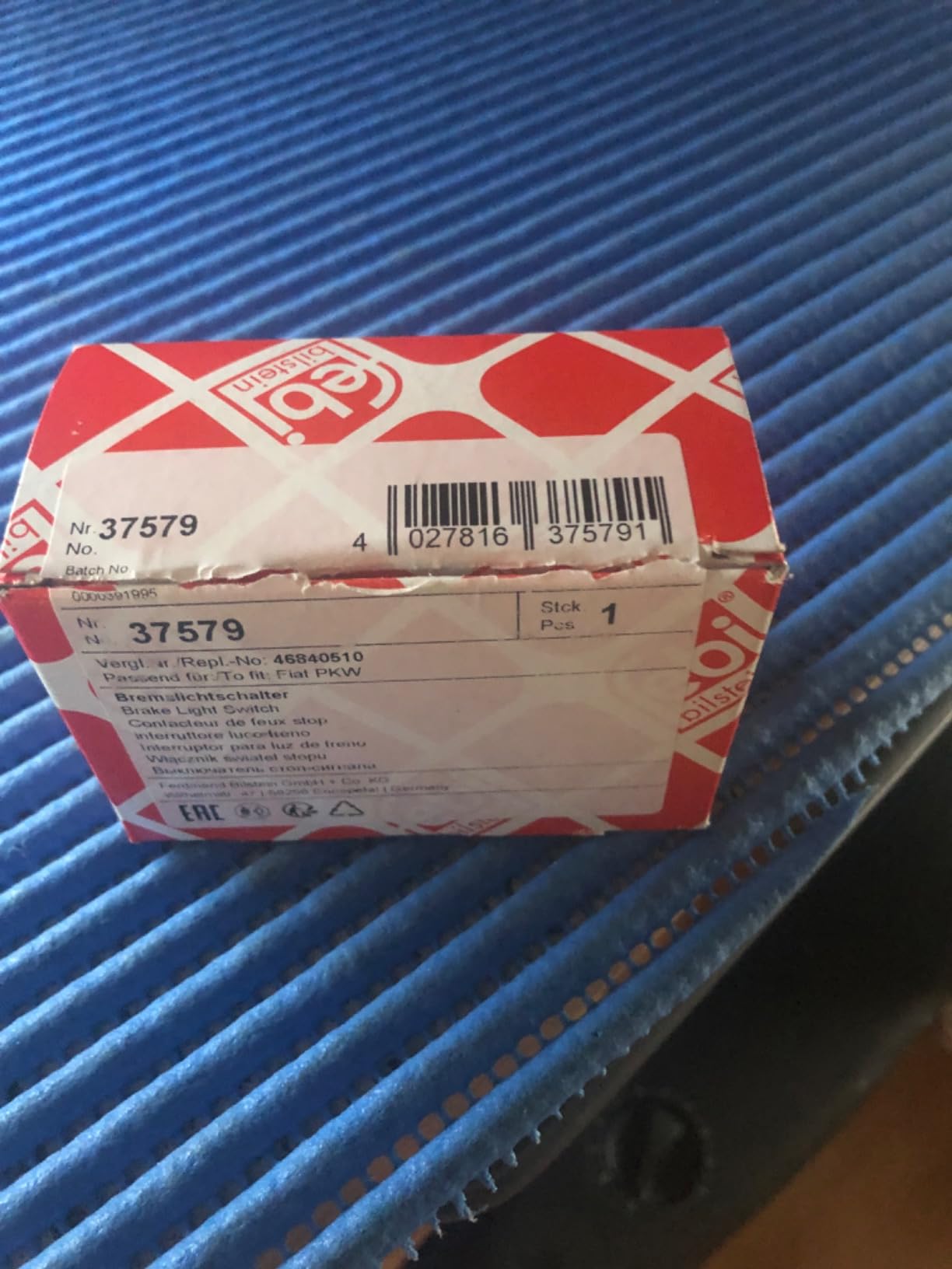 Bilstein Impianto elettrico 37579 interruttore luce freno 4 contatti nero