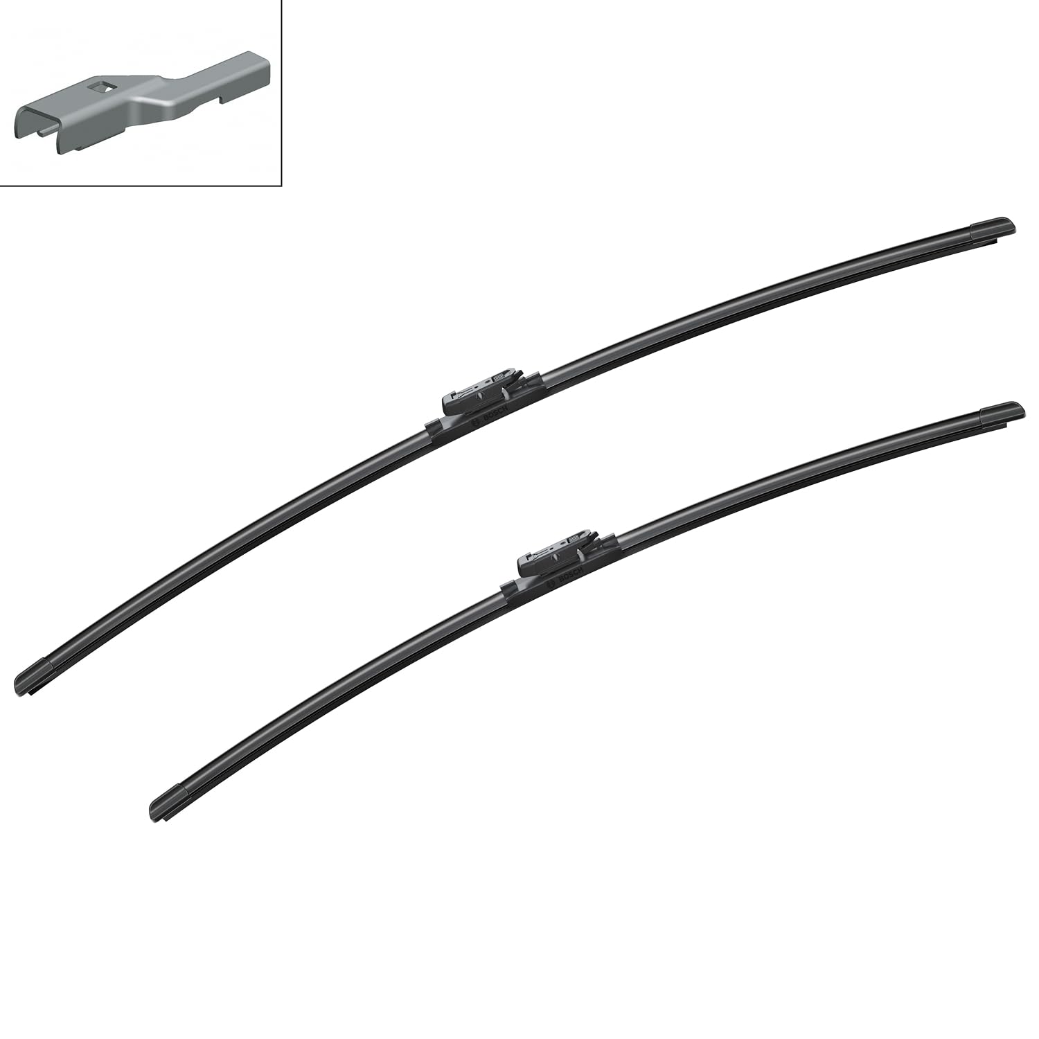 Bosch Spazzole tergicristallo 3397007865 anteriori 800/700 mm, set 2