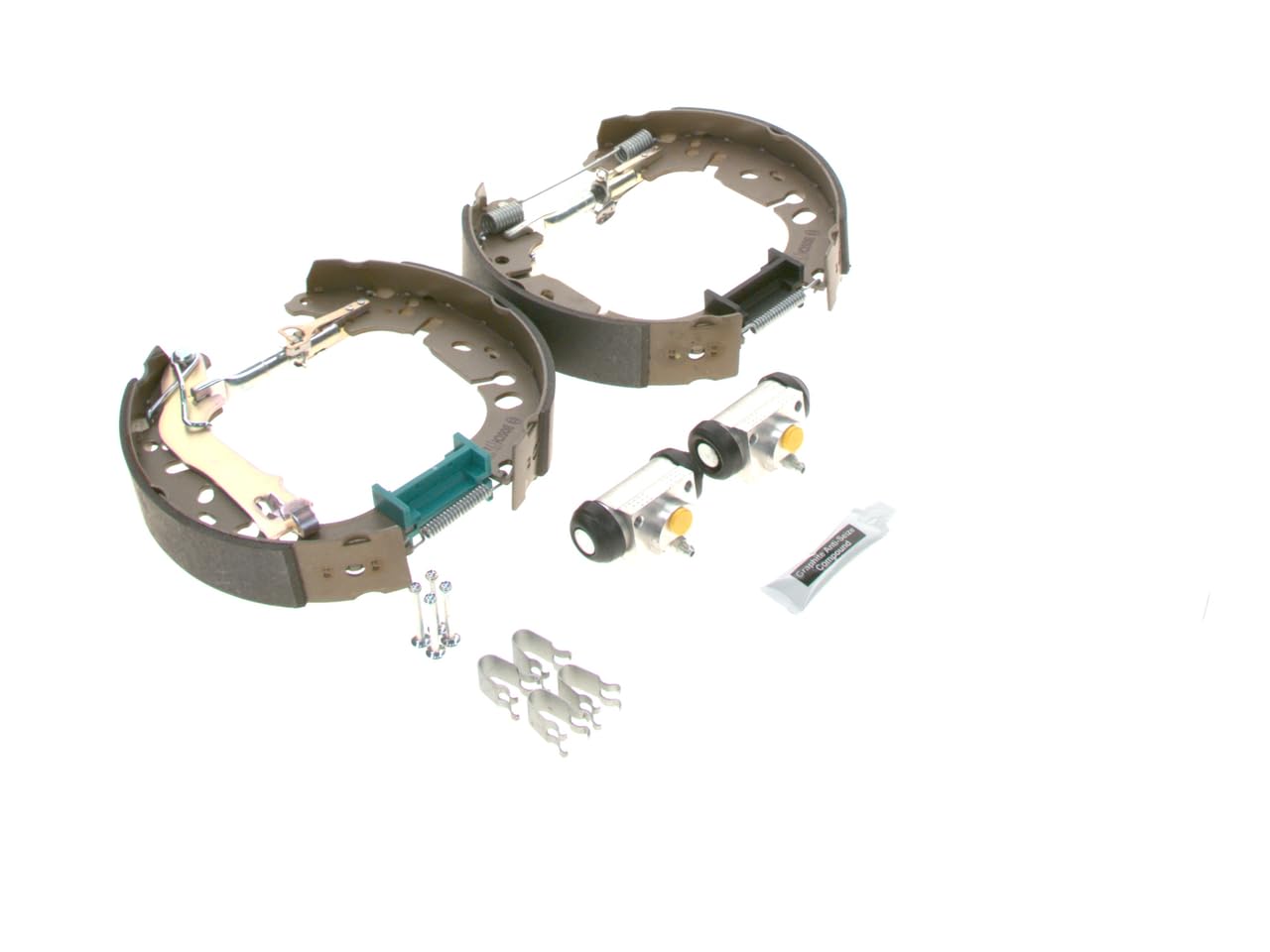 Bosch Sistema frenante KS655 kit freno a tamburo posteriore preassemblato