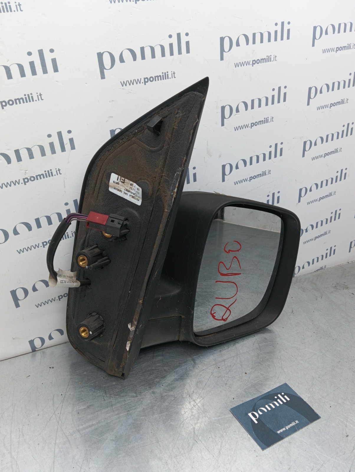 Pomili Cristalli Specchietto elettrico destro Fiat Qubo 735460567 usato