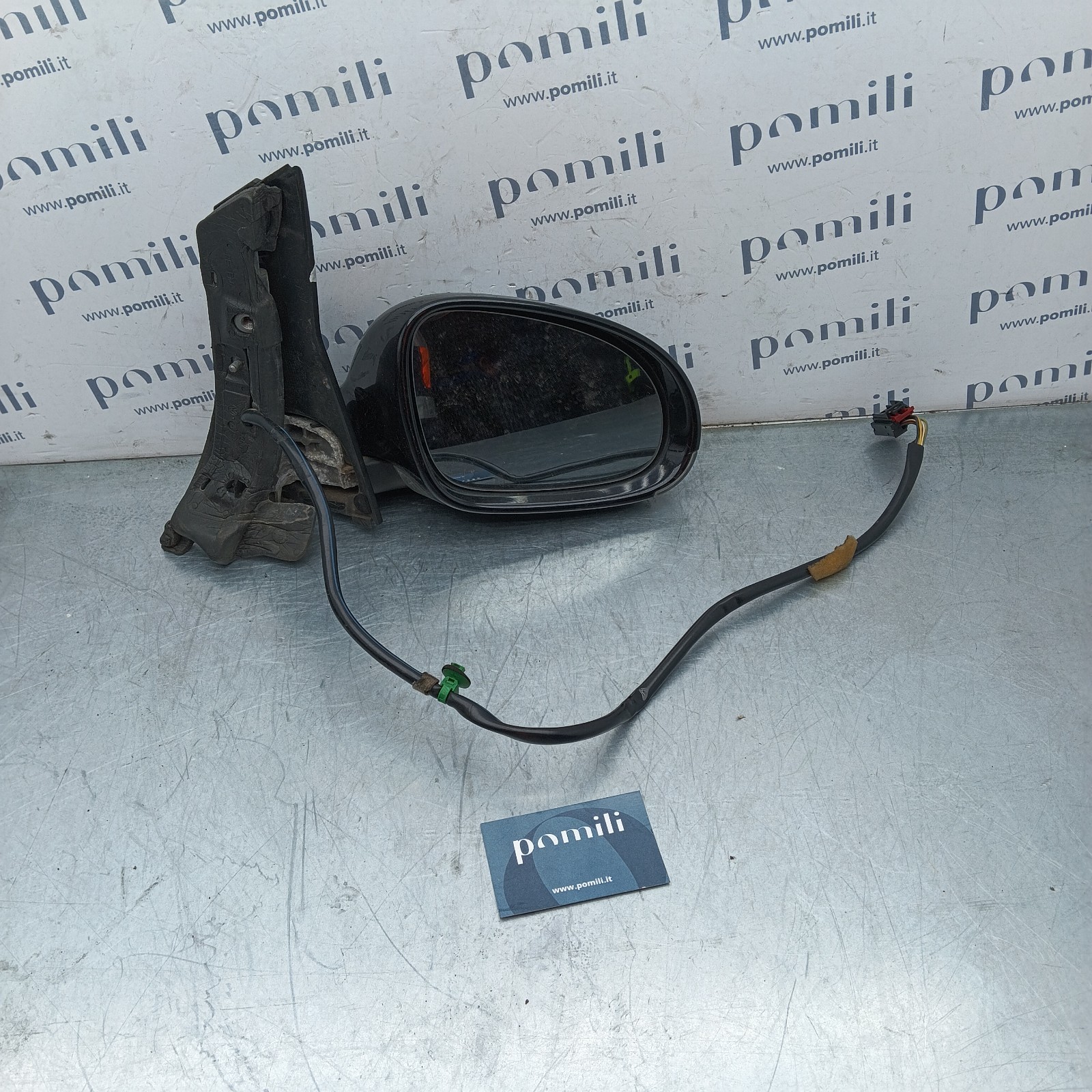 Pomili Cristalli Specchietto retrovisore destro (10 PIN) Volkswagen Golf V+ (2005-13) 010836 usato