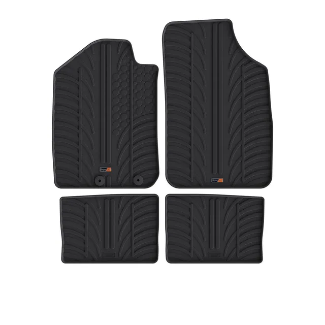 Travall Car Mats Dacia Spring (2021-) tappetini gomma protezione