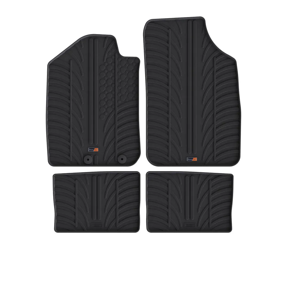 Travall Car Mats Dacia Spring (2021-) tappetini gomma protezione