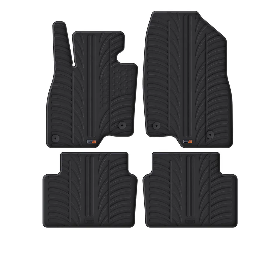 Travall Car Mats Mazda 3 tappetini in gomma 2014-2019 sagomati